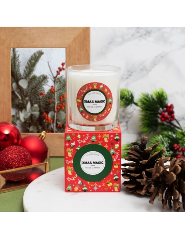 B comme Bougie, Bougie Xmas Magic 140gr B comme Bougie, Bougie Xmas Magic 140gr