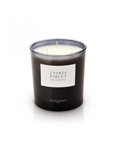 Bougie Cyprès Piment  - 600 gr