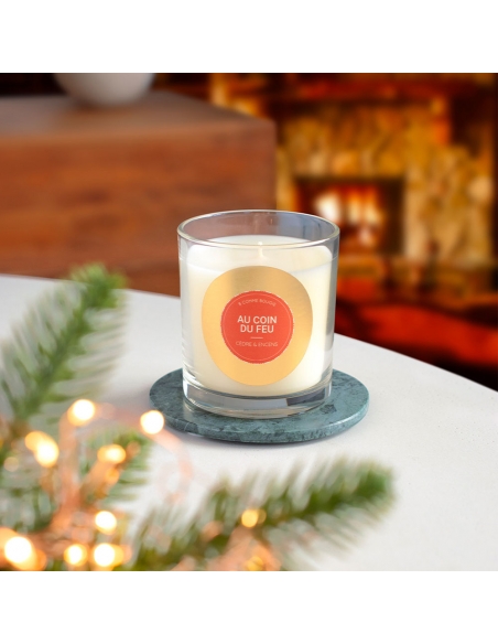 B comme Bougie, Bougie Au coin du feu 140gr