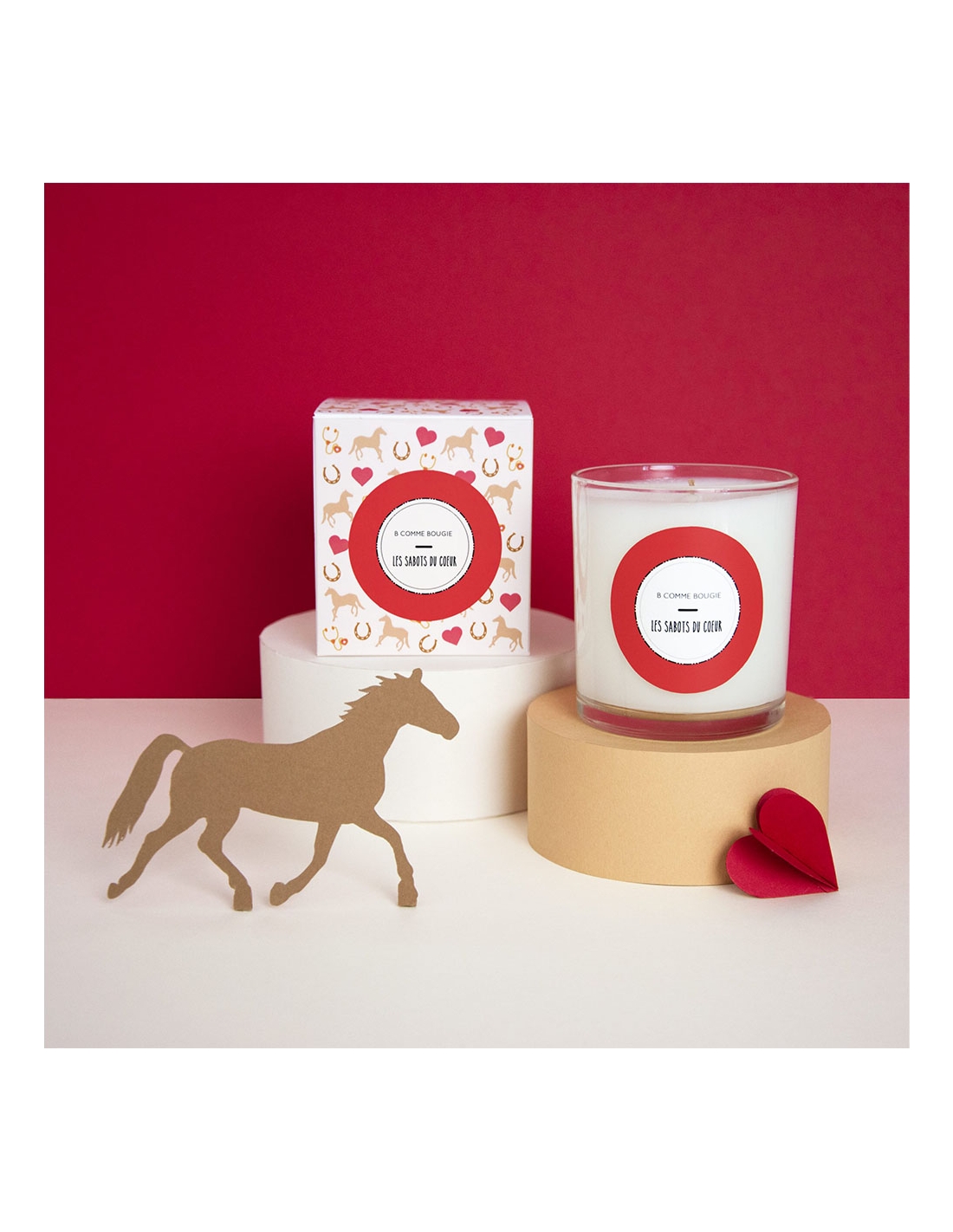 B comme Bougie, Bougie Les Sabots du Cœur