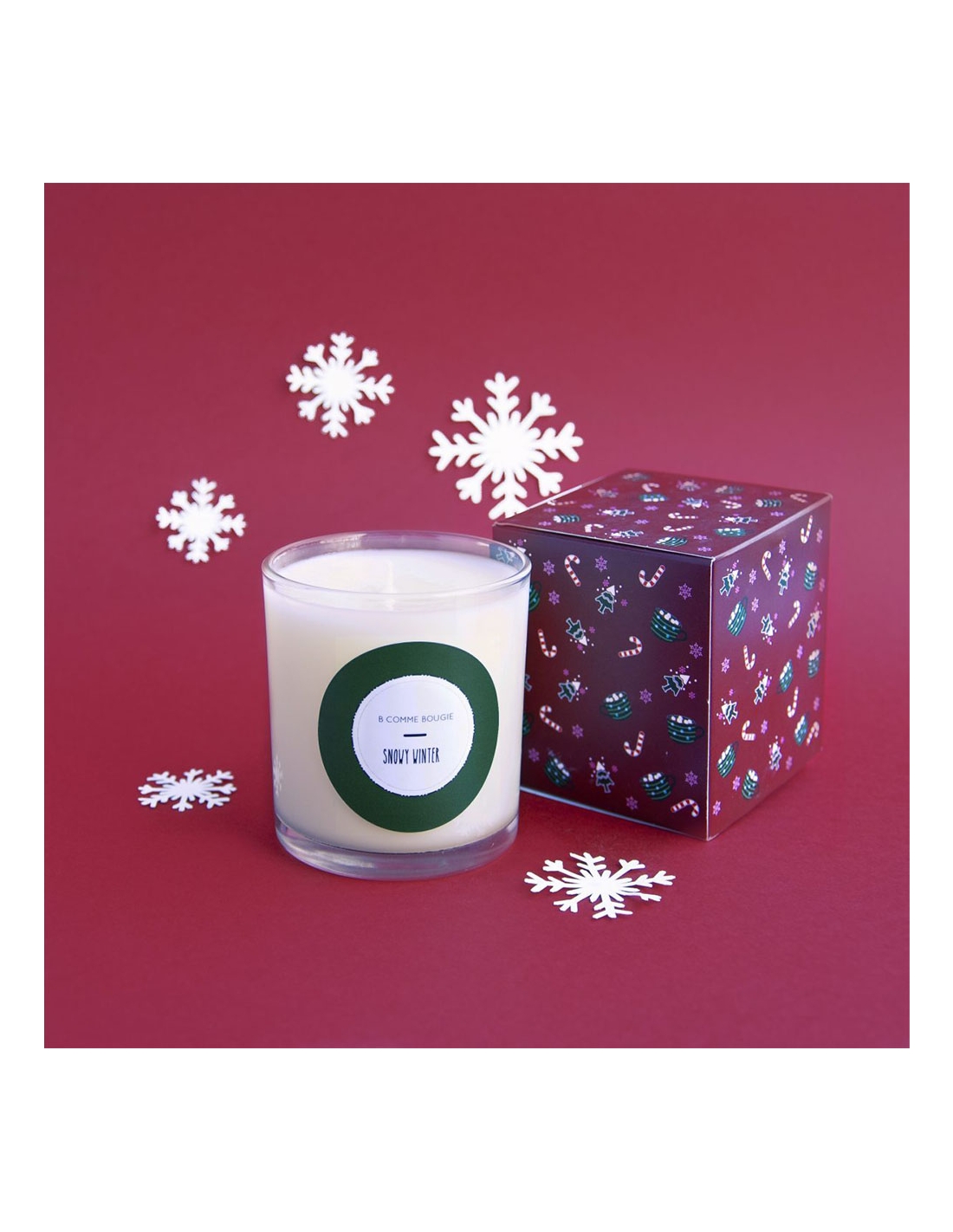 B comme Bougie, Bougie Snowy Winter