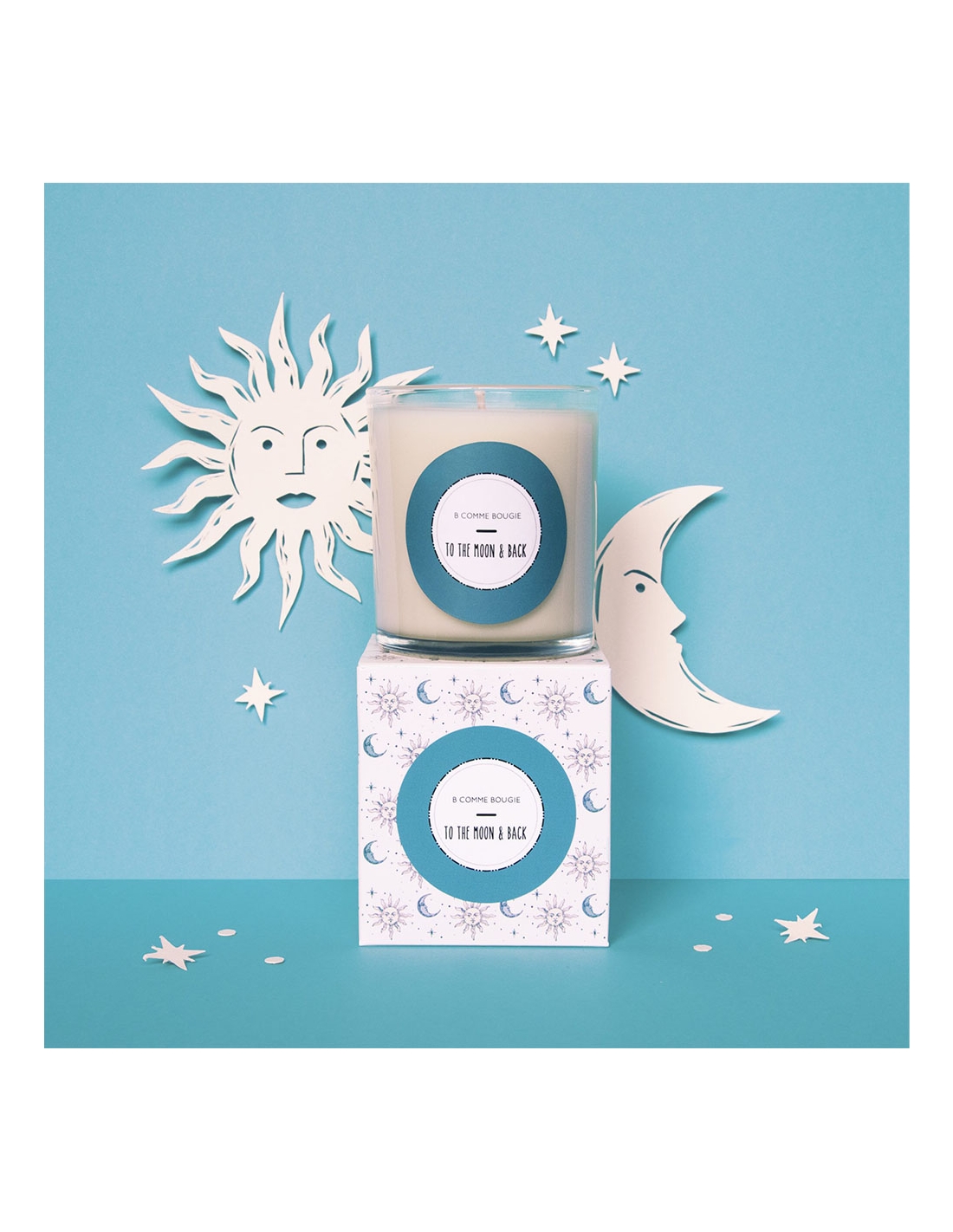 B comme Bougie, Bougie To the moon and back 140gr